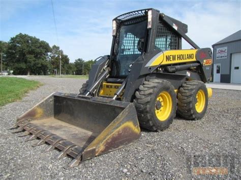 new holland l180 skid steer specs|new holland l180 weight.